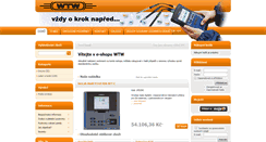 Desktop Screenshot of eshop.wtwcz.com