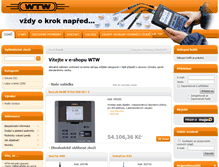 Tablet Screenshot of eshop.wtwcz.com